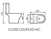 Kartell UK Kameo Rimless Short Projection WC Pan with C/C Cistern & Soft Close Seat